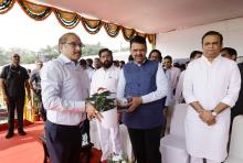 मा. मुख्यमंत्री देवेंद्र फडणवीस यांनी ऑरेंज गेट–मरीन ड्राइव्ह भुयारी मार्गासाठी स्लरी शील्ड TBM चे लॉन्चिंग  दिनांक ३ डिसेंबर, २०२५ रोजी केले.