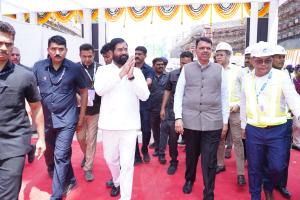 Inauguration of the Thane - Borivali twin tunnel project work by TBM