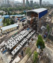 Aerial View of Kolshet Casting Yard 