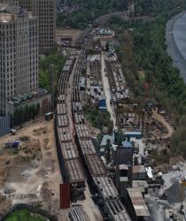 Aerial view of STP Area