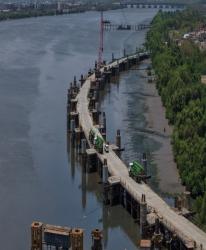 Aerial View of  creek between STP & Kolshet