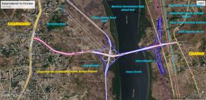 Design & Construction of Creek Bridge from Kasarvadavali to Kharbav
