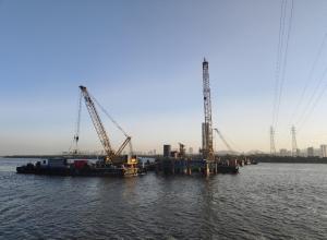 Design & Construction of Creek Bridge from Kasarvadavali to Kharbav